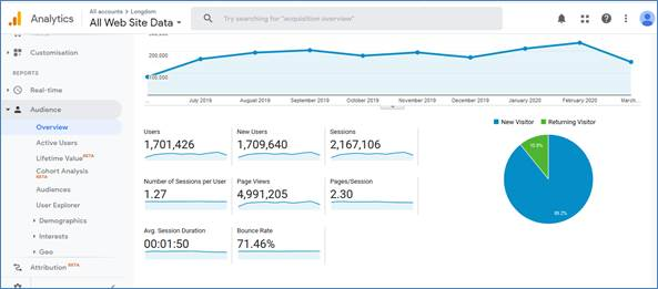 Visitor Analysis Report